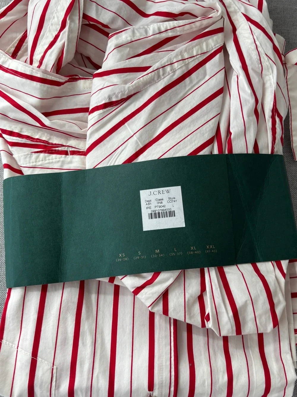 J.Crew Pajama set in cotton poplin